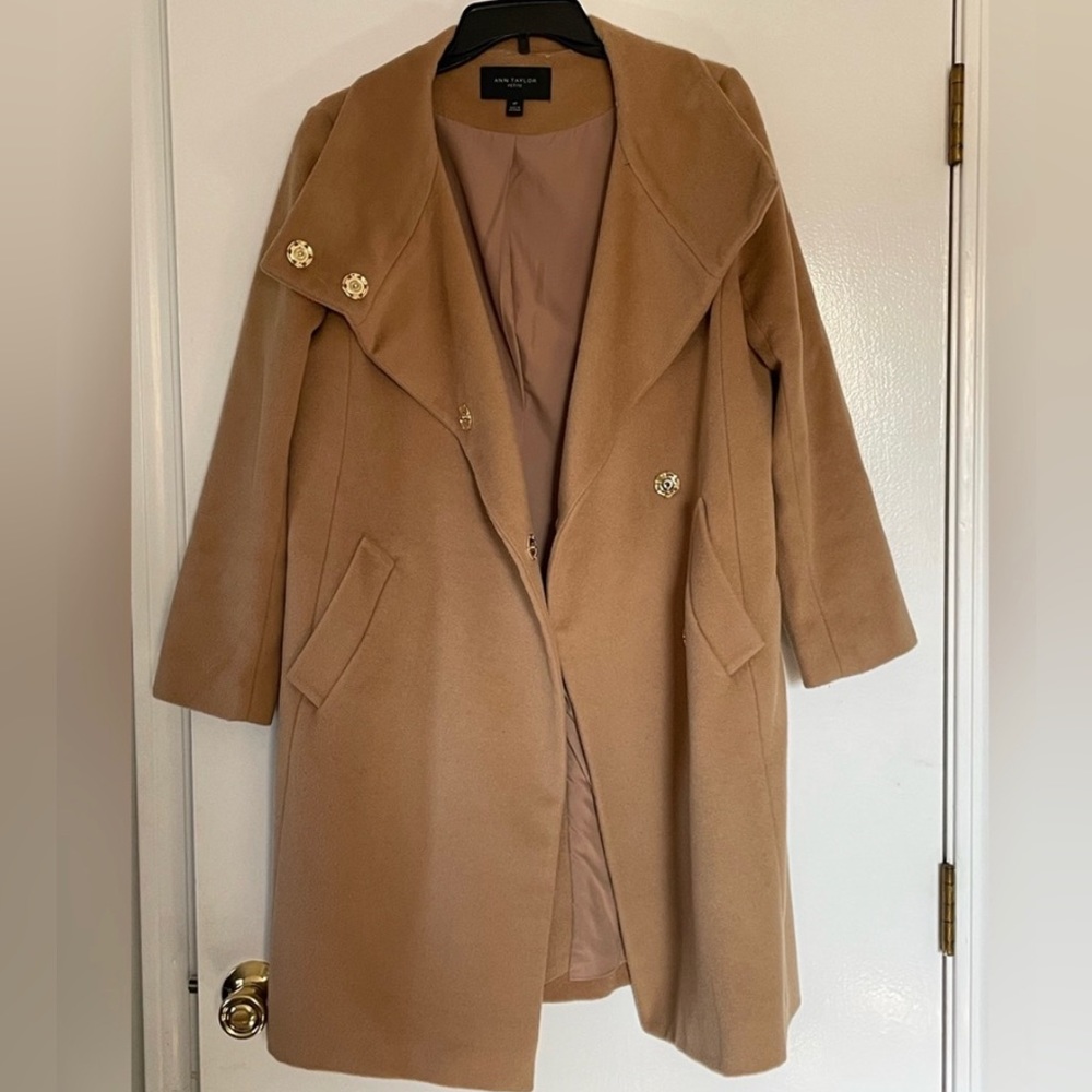 Ann Taylor Camel Coat